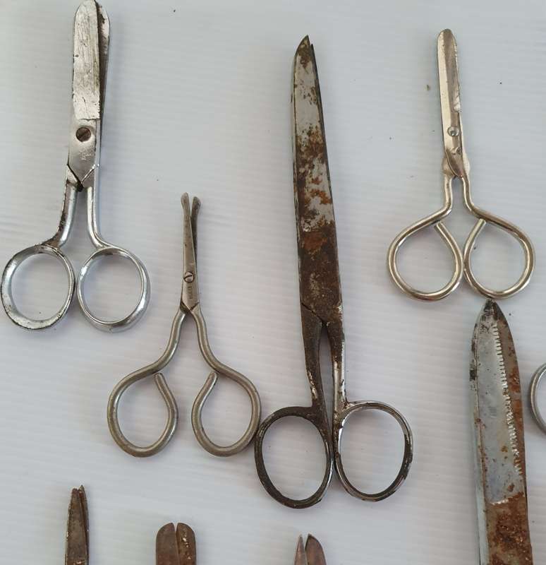 21 X ANTIQUE SCISSORS COLLECTION !! SOME VERY SCARCE !!