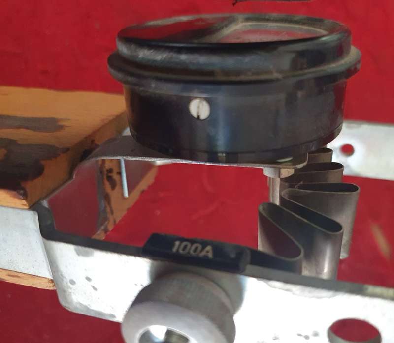 ANTIQUE AMP METER