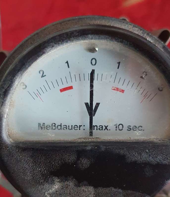 ANTIQUE AMP METER