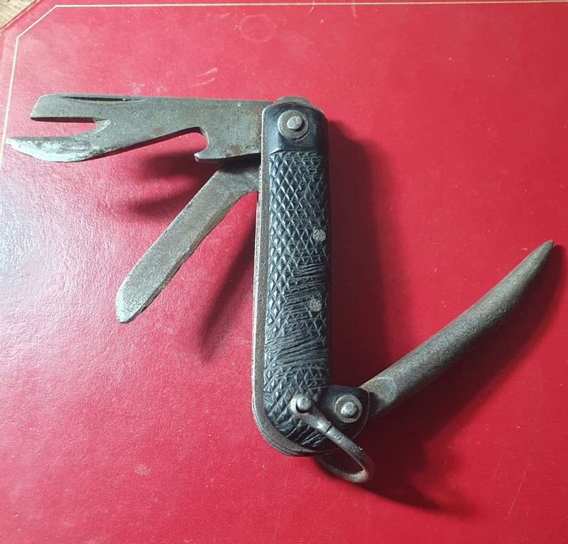 1940s WW2 BRITISH MARINE JACK KNIFE