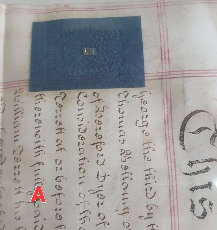 1761 , MARCH 14.  TRIPARTITE INDENTURE DOCUMENT.