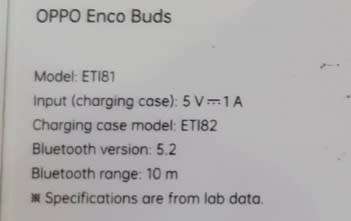 OPPO ENCO BUDS ET181 . HEAD/EARPHONES. BLUE TOOTH. UNOPENED IN BOX. UNWANTED GIFT. R2000 WORTH !!!