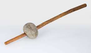PREHISTORIC BUSHMEN HUGE DIGGING STONE FROM PRIVATE COLLECTION. LAST ONE !!