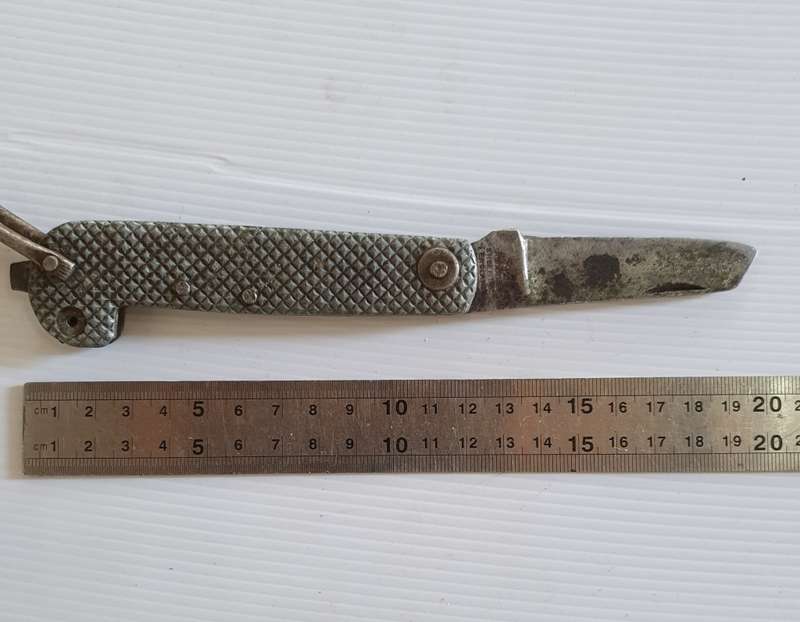 WW11 BIG RODGERS SHEFFIELD ENGLAND NAVY KNIFE. 21306. 20CM LONG.