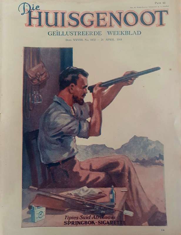 24 APRIL 1944.  DIE HUISGENOOT. BIG FORMAT .28CM WIDE X 38CM LENGHT.