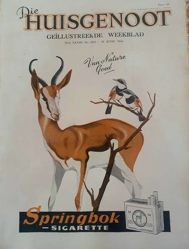 30 JUNIE 1944.  DIE HUISGENOOT. BIG FORMAT .28CM WIDE X 38CM LENGHT.
