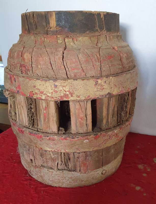 1840 Original BOERE KAKEBEEN WA WIEL NAAF. ( Ossewa )
