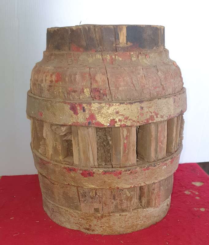 1840 Original BOERE KAKEBEEN WA WIEL NAAF. ( Ossewa )