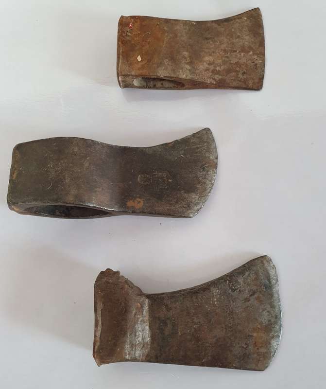 3 X HUGE ANTIQUE AX HEADS COLLECTION. ONE BID FOR ALL. 90 X MORE LOTS SAME AUCTION !!