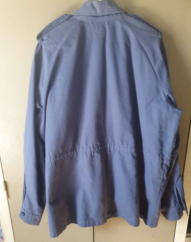 1985 RIOT POLICE JACKET COMPLETE WITH WOOL INNER . LARGE. 90 X LOTS MORE SAME AUCTION !!
