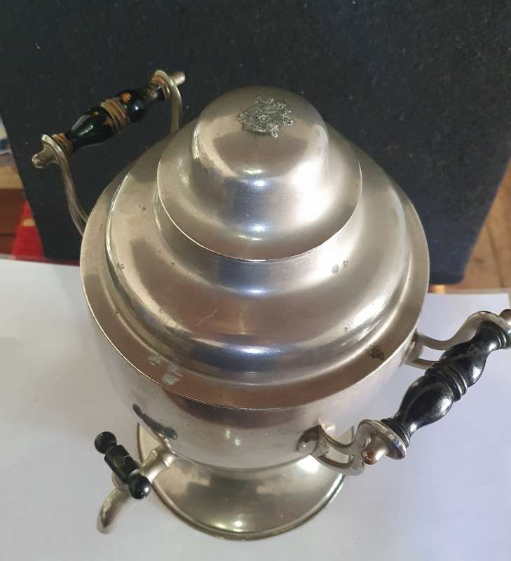 VINTAGE HUGE SAMOVAR / COFFEE POT . 40CM HIGH.