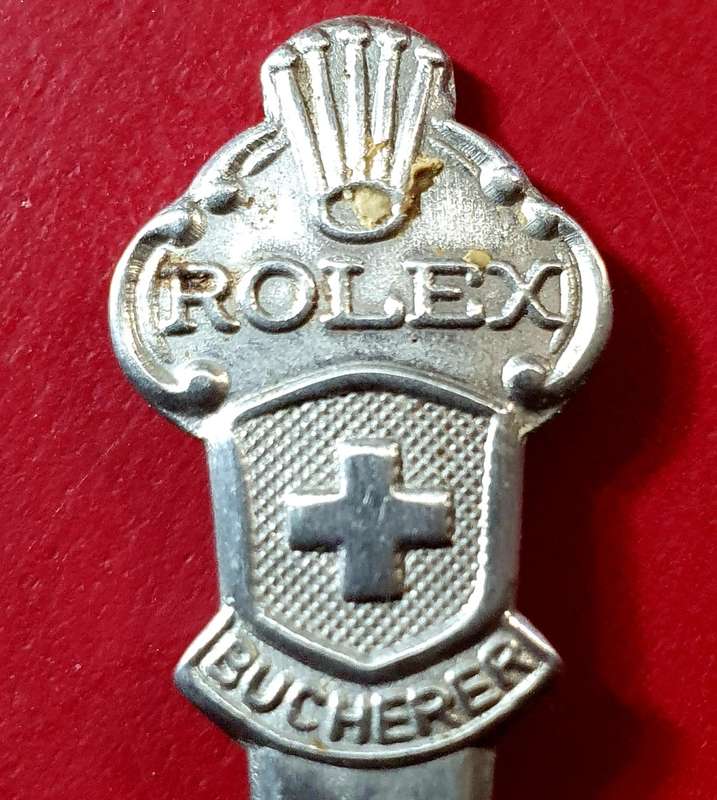 ROLEX BUCHERER OF SWITZERLAND SPOON. ZURICH.