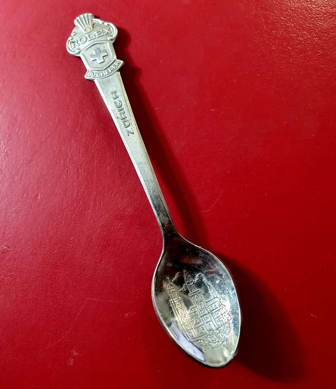 ROLEX BUCHERER OF SWITZERLAND SPOON. ZURICH.