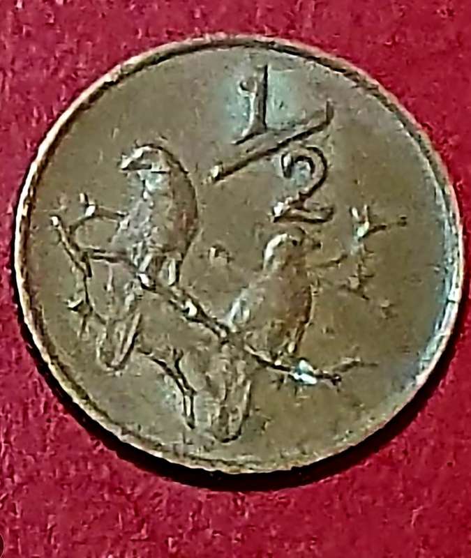 42 X 1970  RSA 1/2 CENT COINS . UNC TO CIRC. ONE BID FOR ALL.