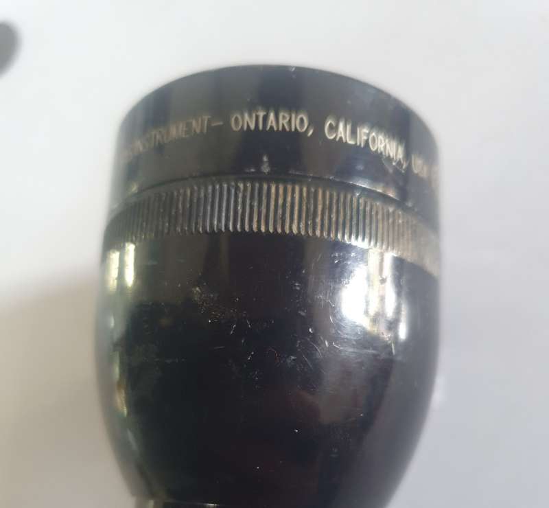 3 CELL MAG-LITE FOR RESTORATION JOB. 32CM LONG.