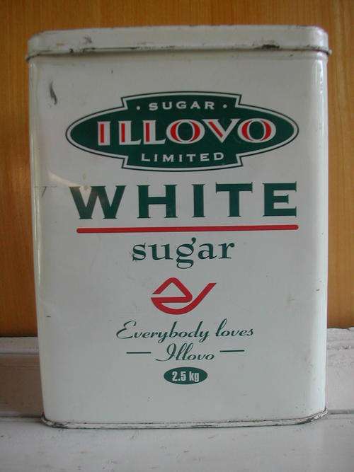 BIG ILLOVO SUGAR TIN. VINTAGE AND RARE!!!!