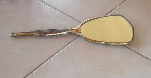 ANTIQUE HAND MIRROR. EARLY 1900s. WITH ORIGINAL MIRROR!!