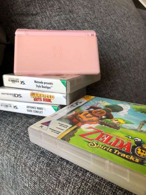 Nintendo DS Lite with Games