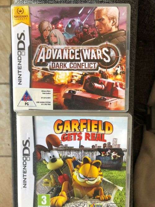 Nintendo DS Lite with Games