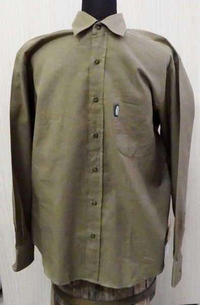 Hemporium long sleeve green shirt - Size : M - In new condition