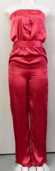 New Exposite 100% polyester red cat suit - Made in India - Size : 8