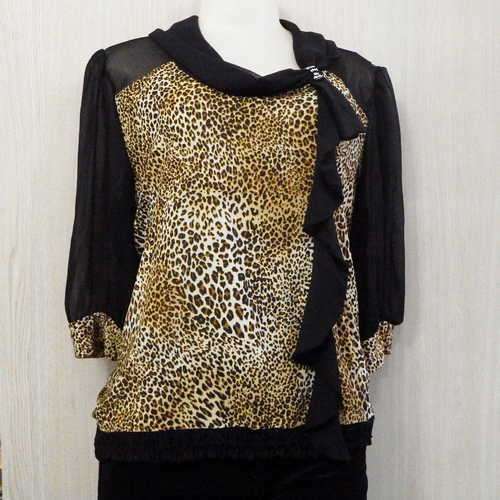Judy's Leopard print shirt - Size : M/L