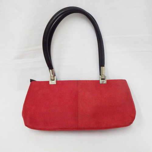Vintage maroon / red evening bag