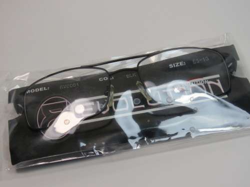 Revolution reading glasses frame - Model RV8001 - Colour black - Size 56/18