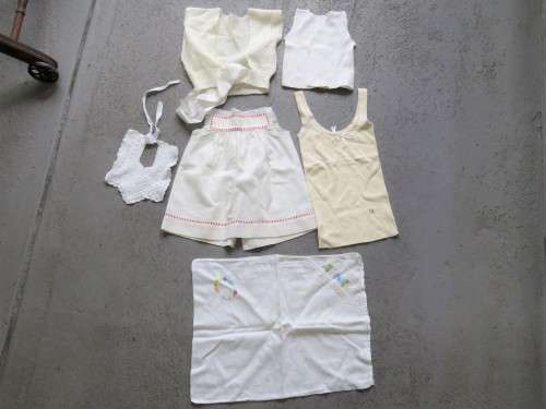 Lot of vintage baby items