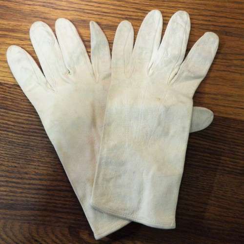 Vintage genuine leather hand gloves