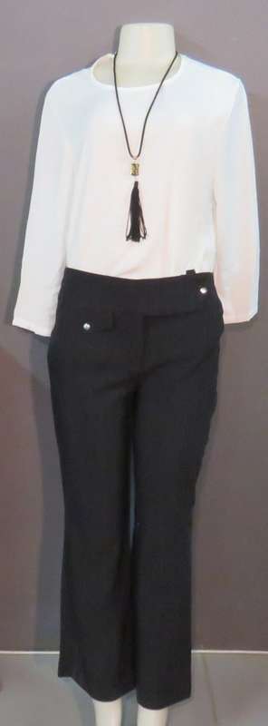 Black Foschini stretch size 14 pants - Top and jewellery not included