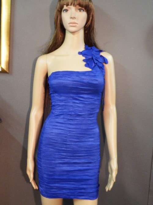 Royal blue Identity cocktail dress - Size: 28