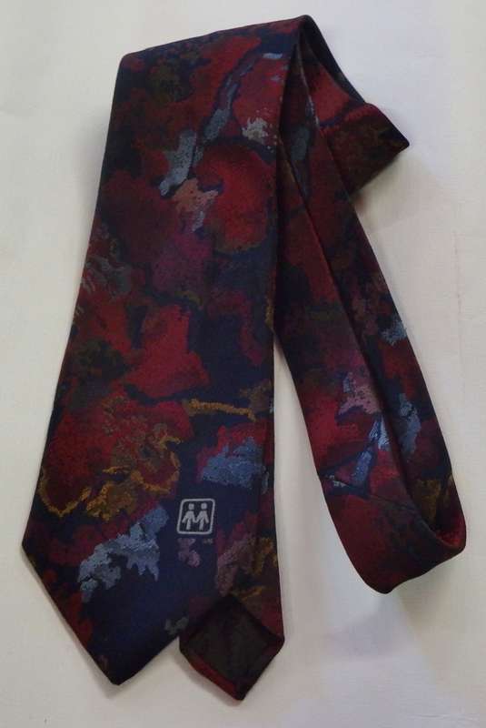 Vintage Saambou Bank logo tie - 149 cm