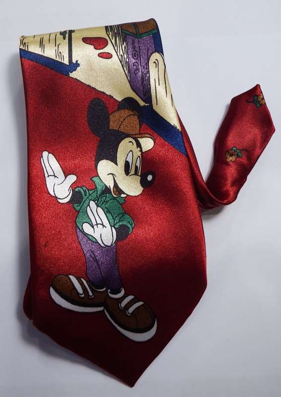 Vintage Mickey Mouse tie - Length 147 cm
