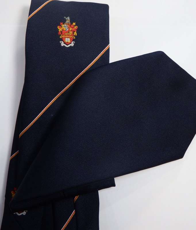 Vintage tie with unknown South African coat of arms - Length 139 cm
