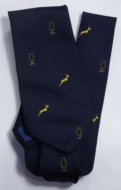 Springboks wine tasting tie - Length 138 cm