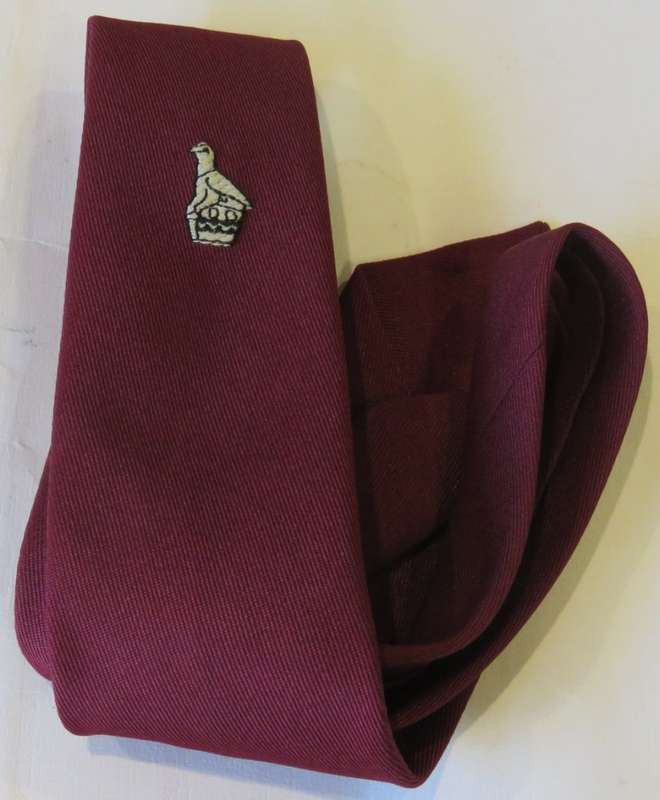Vintage Zimbabwe logo tie - Length 138 cm