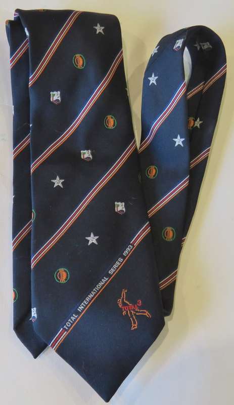 Total International series 1993 cricket tie - Length 153 cm