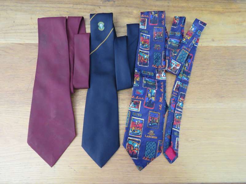 Lot of 3 vintage ties