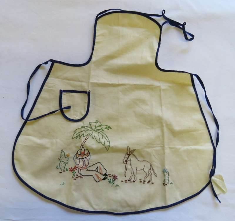 Handmade kiddies apron - Length 50 cm