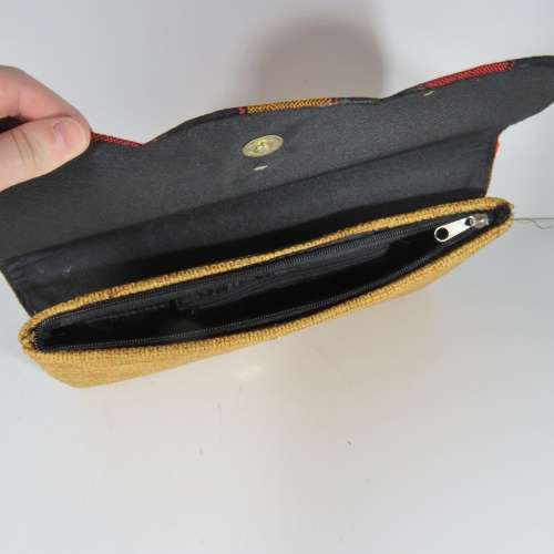 African inspired clutch bag - 20 x 32 cm