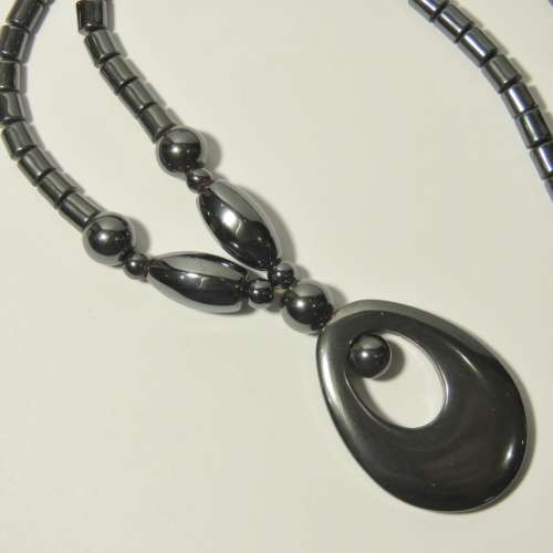 Beautiful necklace - Hematite