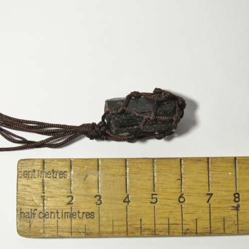 Black Tourmaline necklace - Necklace length without pendant 36 cm
