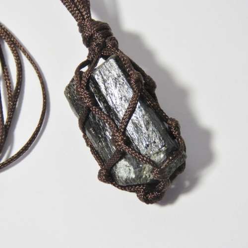 Black Tourmaline necklace - Necklace length without pendant 36 cm