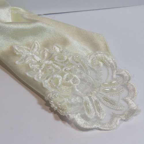 Pair of bridal forearm sleeves - Length 30 cm