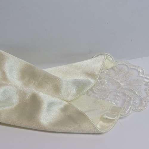 Pair of bridal forearm sleeves - Length 30 cm