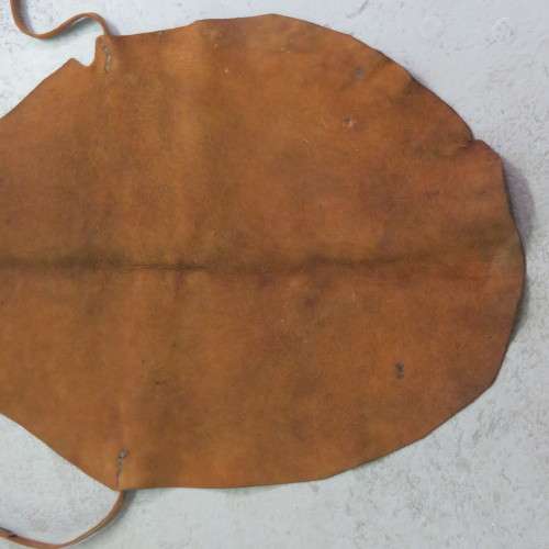 Early 1900`s blacksmith`s leather apron - Original - Size 64 x 44 cm