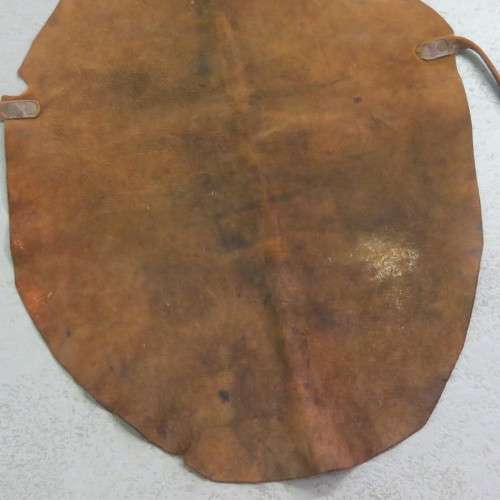 Early 1900`s blacksmith`s leather apron - Original - Size 64 x 44 cm