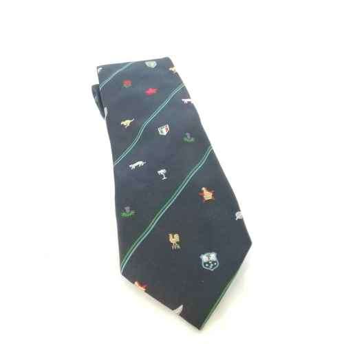 World Rugby logos tie