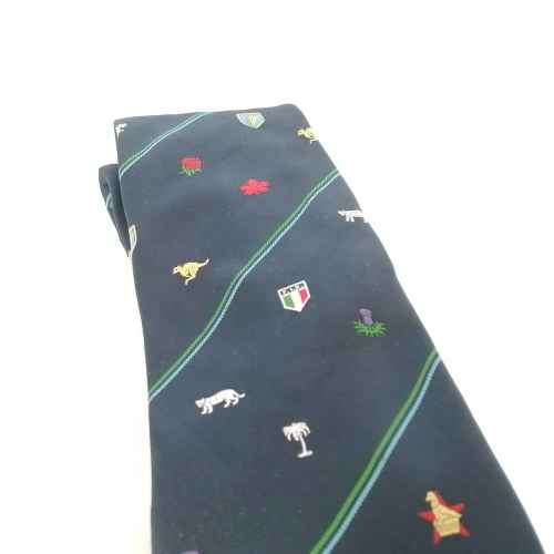 World Rugby logos tie
